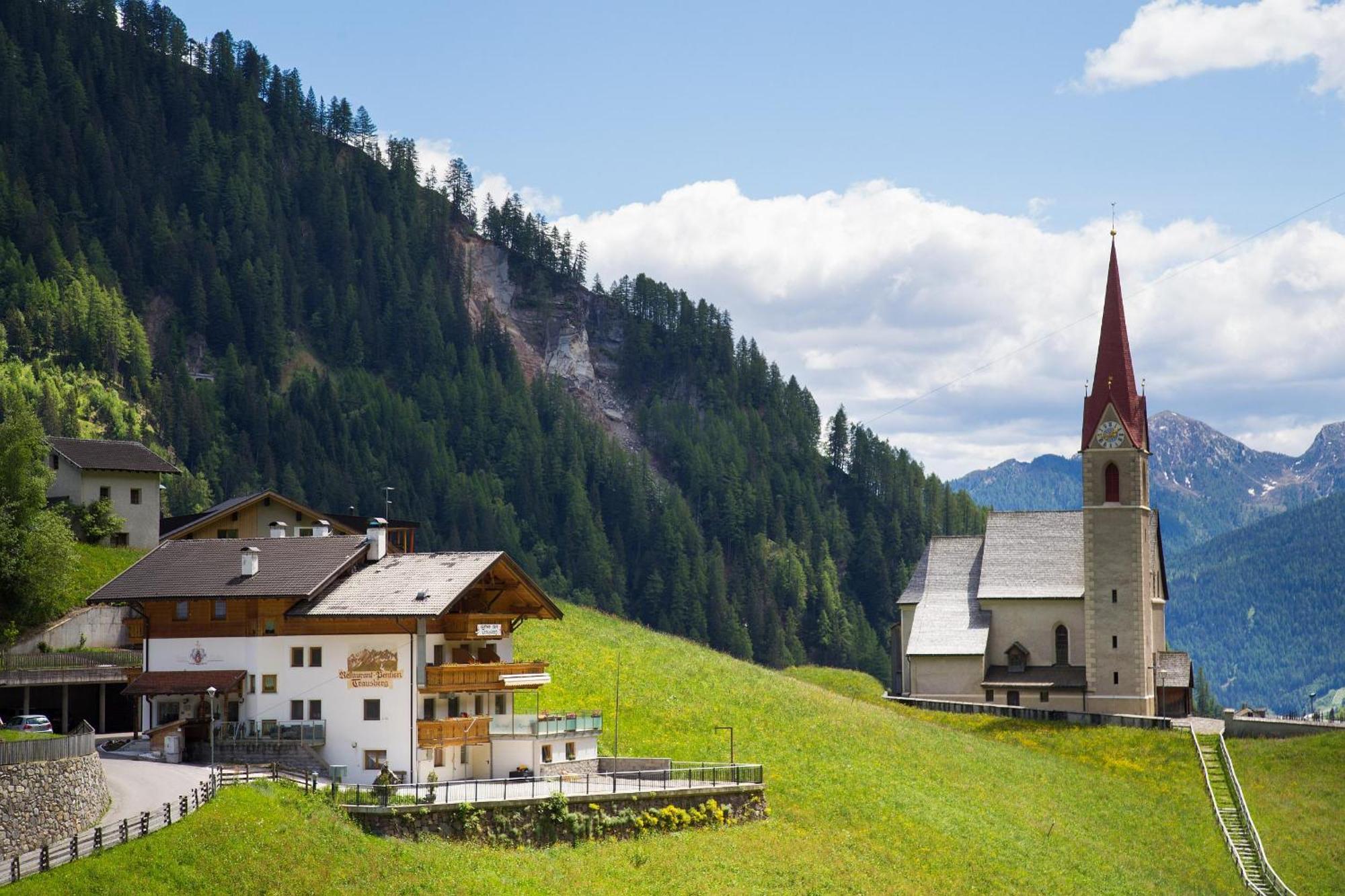 Gasthof Trausberg Corvara in Passiria エクステリア 写真